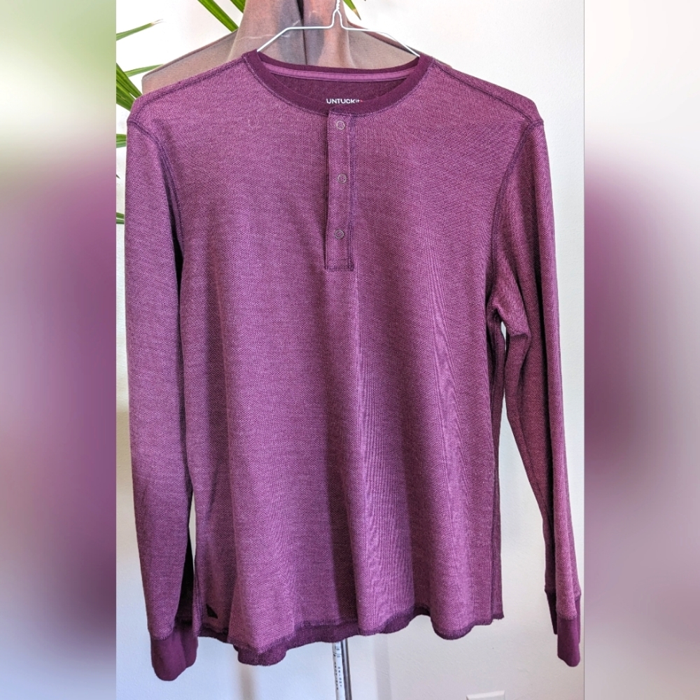 Untuckit Henley long sleeve